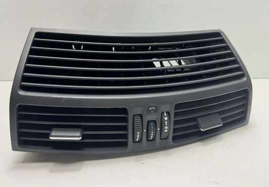 Control de Clima A/C OEM Usado - 00-06 Mercedes W220 S600 S55 AMG Central Tablero de instrumentos Aire acondicionado Rejilla de ventilación OEM