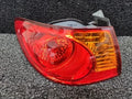 Left outer rear tail light assembly Hyundai Elantra 2008 OEM 92401 2H000