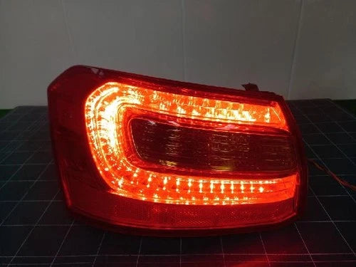 Left rear tail light assembly compatible with Kia Cadenza 2013, genuine OEM replacement part 92401 3R000