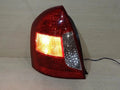 Left rear combination tail light assembly compatible with Hyundai Accent 2009, genuine OEM replacement part 924011E000