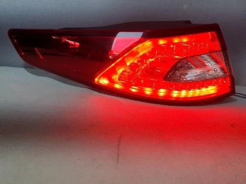 Left rear combination tail light assembly compatible with Kia K5 2011, genuine OEM replacement part 92401 2T100