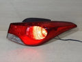 Right outer rear tail light assembly compatible with Hyundai Elantra 2011 (genuine OEM replacement part 924023X000)