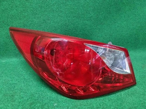 Left outer rear tail light assembly compatible with Hyundai YF 2010, genuine OEM replacement part 92401 3S010