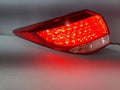 Left outer rear tail light assembly compatible with Hyundai i40 2012, genuine OEM replacement part 92401 3Z010