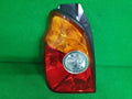 Left rear combination tail light assembly compatible with Hyundai Terracan 2001, genuine OEM replacement part 92401 H1010