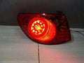 Rear combination tail light assembly (left) compatible with Hyundai Elantra 2008, genuine OEM replacement part 924012H500