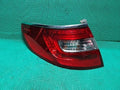 Left outer rear tail light assembly compatible with Hyundai Azera 2012, genuine OEM replacement part 924033V000
