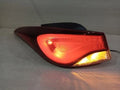 Left outer rear tail light assembly compatible with Hyundai Elantra 2015 (genuine OEM replacement part 924013X200)