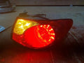 Right outer rear tail light assembly compatible with Hyundai Elantra 2010, genuine OEM replacement part 92402-2H500