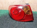Left outer rear tail light assembly compatible with Hyundai Elantra 2010, genuine OEM replacement part 924012Q000