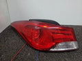 Left outer rear tail light assembly compatible with Hyundai Elantra 2012 (genuine OEM replacement part 924013X060)