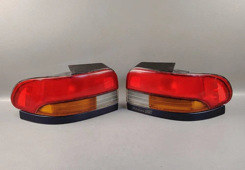 Used OEM Part - Set of Tail Lights compatible with Subaru Impreza WRX STI GF8 of first generation, model 1998, OEW 2183