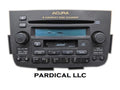 01 02 03 04 ACURA MDX Radio Estéreo Reproductor de CD con cambiador de 6 discos BOSE 3TF3 OEM