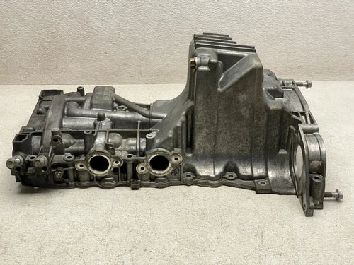 Used OEM Part - 2014-2017 LAND RANGE ROVER L405 5.0 V8 SUPERCHARGED OIL PAN OEM ASSEMBLY LOT744