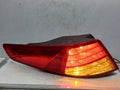 Left rear combination tail light assembly compatible with Kia K5 2011, genuine OEM replacement part 924012T000