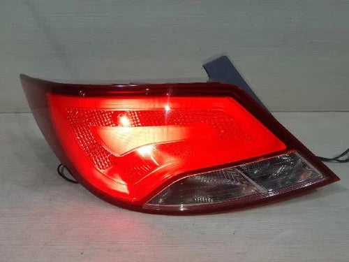 Left rear combination tail light compatible with Hyundai Accent 2015, genuine OEM replacement part 924011R600