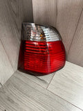 Right rear tail light European style compatible with BMW E39 Facelift Touring Wagon, clear, part number 6902532