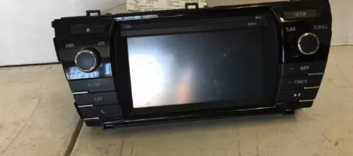 Radio/Pantalla OEM Usada - Pantalla táctil y receptor para Toyota Corolla 2014-2016, número de pieza 100149, OEM 14 15 16