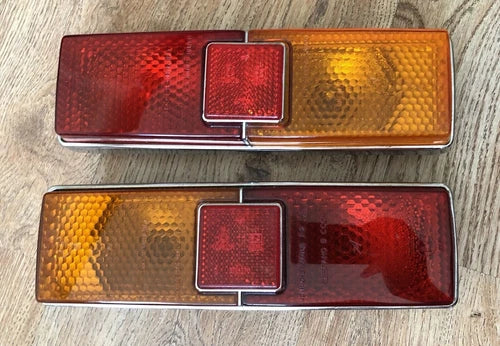 Automotive Replacement Part - VAZ 21011 LADA 21011 Tail Light chrome, rear lamp / tail light, Tail Light of metal genuine