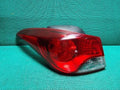 Left rear tail light assembly compatible with Hyundai Elantra 2012, genuine OEM replacement part 924013X000