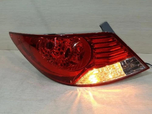 Used OEM Part - Combination Tail Light Assembly left compatible with Hyundai Accent 2014, genuine OEM replacement part 924011R000