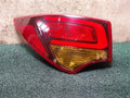 Left rear combination tail light assembly compatible with Hyundai Santa Fe 2016, genuine OEM replacement part 924012W610