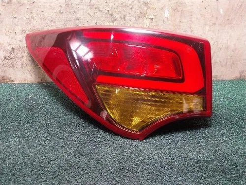 Left rear combination tail light assembly compatible with Hyundai Santa Fe 2016, genuine OEM replacement part 924012W610