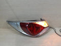 Left outer rear tail light assembly compatible with Hyundai YF 2014, genuine OEM replacement part 924014R000