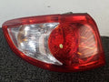 Left rear combination tail light assembly compatible with Hyundai Santa Fe 2007, genuine OEM replacement part 92401 2B000