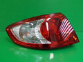 Left outer rear tail light assembly (combination) compatible with Hyundai Santa Fe 2007, genuine OEM replacement part 92401 2B000