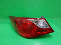 Left outer rear tail light assembly compatible with Hyundai YF 2012, genuine OEM replacement part 92401 3S010