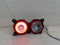 Right rear combination tail light assembly compatible with Kia K2500 2014, genuine OEM replacement part 924024E100