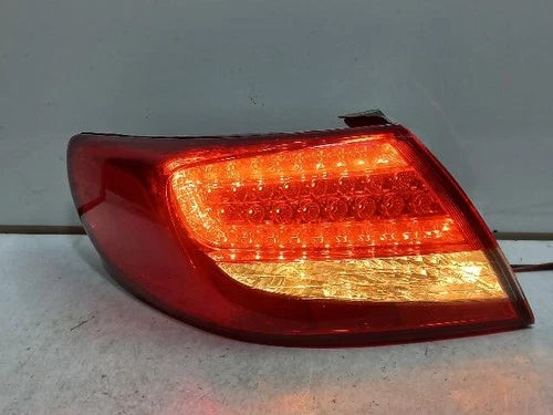 Left rear combination tail light assembly compatible with Hyundai Azera 2010, genuine OEM replacement part 924013L500