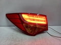Used OEM Part - light assembly/tail lights rear combination left (OEM) compatible with Hyundai Santa Fe 2014, part number 924012W130