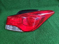 Right outer rear tail light assembly compatible with Hyundai Elantra 2011, OEM 92402 3X000