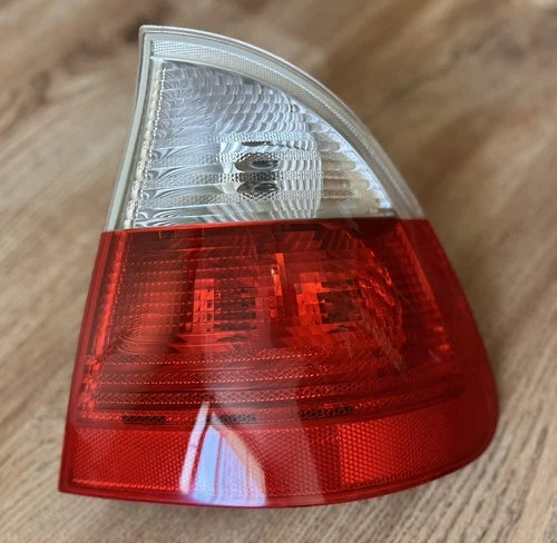 Rear Used OEM Tail Light - Rear tail light BMW E46 Touring Wagon, Tail Light clear genuine right