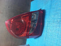 Left rear combination tail light assembly compatible with Hyundai Accent 2010, genuine OEM replacement part 92401 1E500