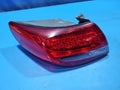 Left rear combination tail light assembly compatible with Hyundai Azera 2006, genuine OEM replacement part 92401 3L001