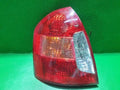 Left rear combination tail light assembly compatible with Hyundai Accent 2009, genuine OEM replacement part 92401 1E000