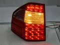 Left rear tail light assembly compatible with Kia Borrego 2010, genuine OEM replacement part 924012J101