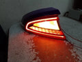 Left outer rear tail light assembly compatible with Kia Stinger 2018, genuine OEM replacement part 92401-J5000