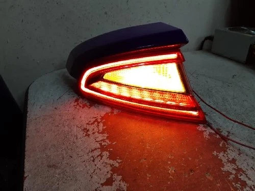 Left outer rear tail light assembly compatible with Kia Stinger 2018, genuine OEM replacement part 92401-J5000