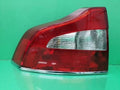 Used OEM Part - Rear tail light left (housing outer) for Volvo S80 D4 2013, genuine OEM replacement part 31213379